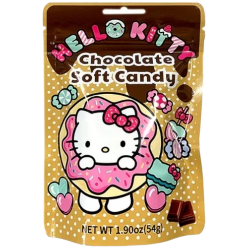 Hello Kitty Chocolate Soft Candy 8 Count
