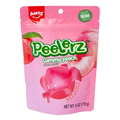 Amos Peelerz Gummy Peach 6oz