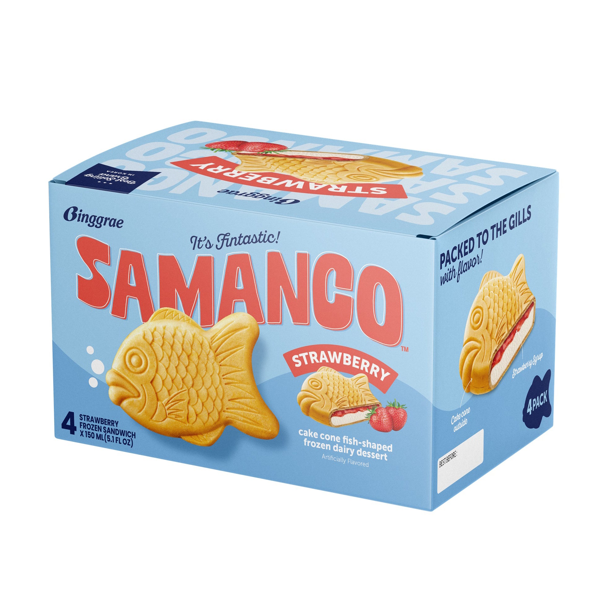 Samanco Ice Cream Strawberry