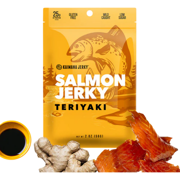 Kaimana Salmon Jerky Teriyaki 2oz