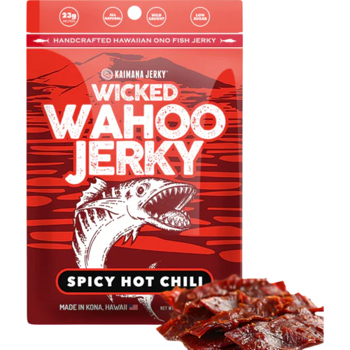 Kaimana Spicy Hot Chili Wahoo Jerky 2oz