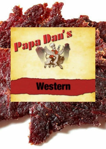 Papa Dan's Western Jerky 3oz