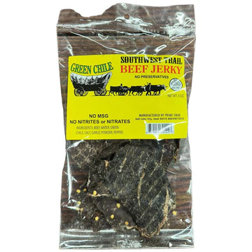 Southwest Trails Green Chili Beef Jerky 3oz